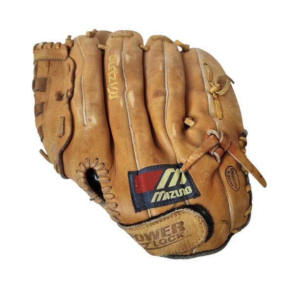 Mizuno MZ1320 13" LHT Left-Handed Thrower Steerhide Leather Softball Glove - Picture 1 of 8
